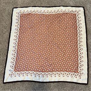 Coach silk scarf